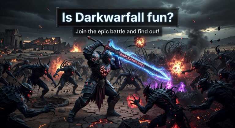 is darkwarfall game fun
