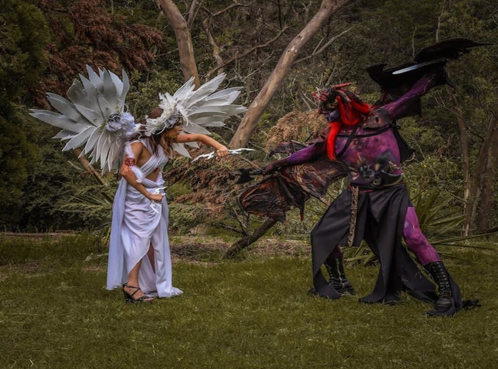 monster combat dark fantasy